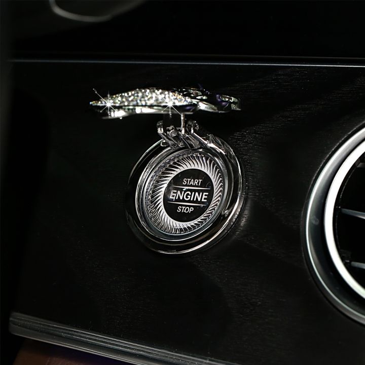 dvvbgfrdt-1-pcs-car-engine-push-start-stop-button-cover-bling-car-crystal-rhinestone-ring-emblem-sticker-anti-scratch-car-decoration-cover