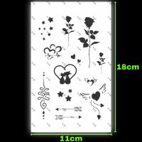 【SAI Magic Tattoo】 Lasts to 2 weeks 18CM×11CM；waterproof long lasting temporary fake tattoo sticker 纹身贴纸 紋身貼紙 防水持久 812