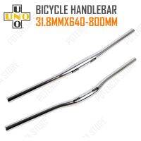 UNO Bike Handlebar Silver 31.8MM Bicycle Rise Flat Handle Bar Handlebar 640/680/720/740/760mm Bicycle Handlebar MTB Bycicle Part