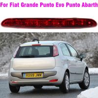 รถคัน51974522หางด้านหลังสีแดงไฟเบรคหยุดที่สามสำหรับ Fiat Grande รถยนต์ Punto Evo Punto Abarth 2008 2009 2010 2011 2012