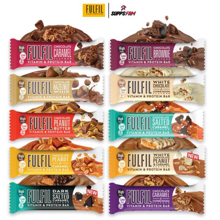 Fulfil Vitamin & Protein Bar (PER PIECE) - All Flavors | Lazada PH