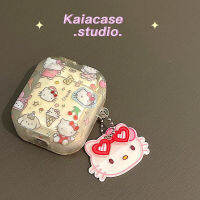 kaia หัวใจสาวๆ เหมาะสำหรับแมว เคสป้องกัน Pro เคสหูฟัง Apple 2