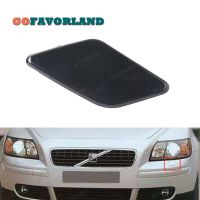 Front Bumper Left Headlight Washer Nozzle Cover Unpainted 39886377 For Volvo S40 V50 2008 2009 2010 2011 2012 Hand Tool Parts Accessories