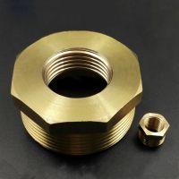 1/8 1/4 3/8 1/2 3/4 1 BSP Female To Male Thread Brass Reducer Bushing Pipe Fitting Reducing Coupler Connector