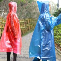 Rain Coat Adult One-Time Emergency Waterproof Cloth Raincoat Unisex Travel Camping Rain Coats Color Random Hot sale