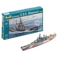 แบบทหารสุดๆ √ Revell/ Revell ชุดประกอบโมเดล1/1200 USS Missouri Battleship 05128