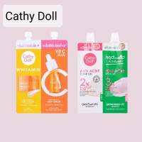 ครีมซองCathy Doll  ทูสเต็ป แอคเน่แคร์เซ็ท / VitC เซรั่ม+ครีม