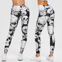 【CC】✾❖  Punk Leggings Printed Waist Sport Pants