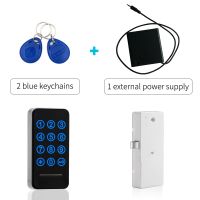 125khz Digital Electronic Keypad Cabinet Locks for lockers keyless gym locker changing room locker in SILVER color