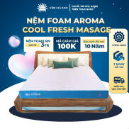 Nệm Aroma Foam Cool Fresh Massage - Mát Xa Thư Giãn Và Nâng Đỡ Cột Sống