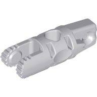 Lego part 30554 / 30554b / 54662 Hinge Cylinder 1 x 3 Locking with 1 Finger and 2 Fingers on Ends, 9 Teeth, without Hole