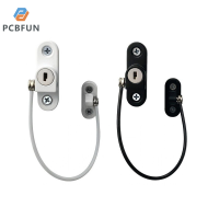 pcbfun ตัวจำกัดหน้าต่างเด็ก Casement Security Lock เด็กป้องกันเด็กตกล็อคหน้าต่างป้องกันเด็กสำหรับบ้าน Public