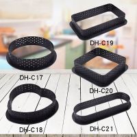 Round Tower Ring Cutting Mold Plastic Mesh Ring Mousse Cake Ring French Cheese Tart Ring Mousse Ring Baking Tool Molds