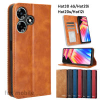 XUNDU ส่งด่วน ตรงรุ่น เคสโทรศัพท์ Note30 4G/Note30 5G Hot30 4G/Hot30i เคสหนัง สำหรับ INFINIX Hot30 4G/Hot20s/Hot20i/Hot12i/Smart7 เคสฝาพับ ใส่บัตรได้ ตั้งได้ ล็อคได้ พร้อมส่ง