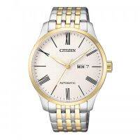 Karnvera Shop นาฬิกาข้อมือชาย Citizen Mens NH8354-58A Silver Stainless-Steel Japanese Automatic Dress Watch