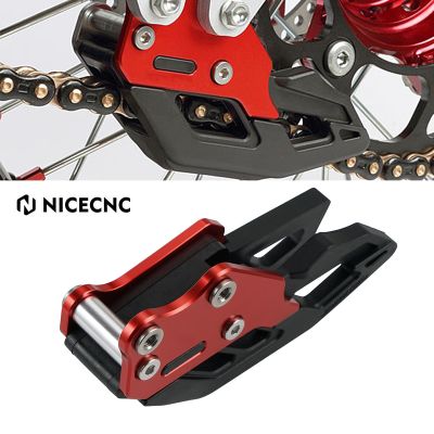 Nicecnc ตัวนำโซ่รถจักรยานยนต์เครื่องป้องกันสำหรับ Honda XR650L XR 650L XRL 650 1993-2022 2021 2020 2019 2018ที่หุ้ม2017