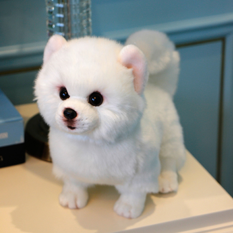 Realistic Dog Puppy Pet Plush Simulation Stuffed Lovely Animal Cuddly Doll Toy 