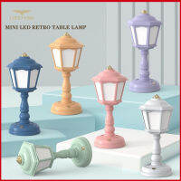 ข้างเตียงนอนโคมไฟโต๊ะปรับระดับได้สามเกียร์แบบวินเทจ Lampu Hias ไฟ LED ขุ่นแบบชาร์จไฟได้
