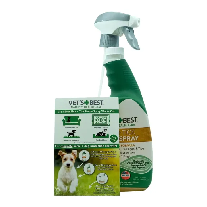 Vet's Best Flea and Tick Home Spray with Certified Natural Oils Lazada PH