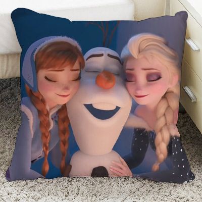 Discounts Frozen Elsa Anna Princess Girls Decorative/nap Pillow Cases Cushion Cover 1 Piece  on Bed Sofa Children Birthday Gift
