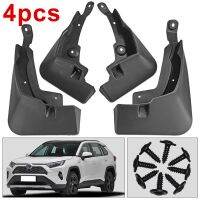 4pcs Car Mud Flaps Fenders Fit For Toyota RAV4 2019-2021 Wheel Front Rear Mudguard Splash Protective Guards Baffle Exterior Part