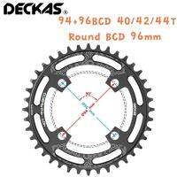 DECKAS 94 + 96BCD 40/42/44T กลม BCD 96มม. จักรยานเสือภูเขา MTB ซี่ล้อจักรยานสำหรับ Alivio M4000 M4050สำหรับชิ้นส่วนข้อเหวี่ยง M612