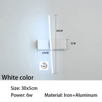 NEO Gleam Modern Minimalist Wall Lamps Living Room Bedroom Bedside Luster LED Indoor black white Lamp Aisle Lighting 90-260V