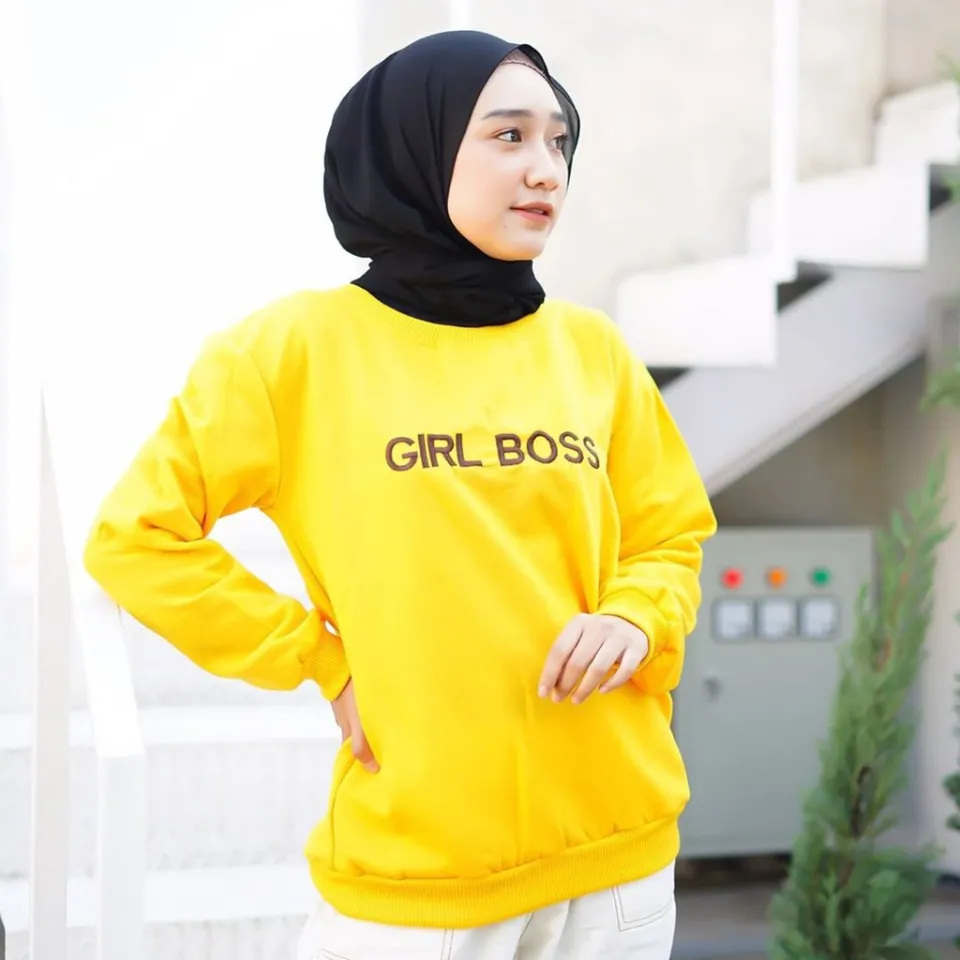 Girl hot sale boss sweater