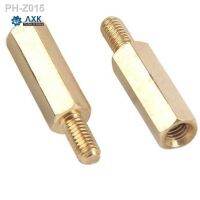 Nut Spacing Screw Spacer Brass 10pcs M2.5/m3/m4 6mm Hex External Under 50pcs High Lot (10 Pieces/lot) Sex Threaded Pillar Pcb