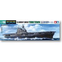 Tamiya 31712 1/700ชุดแบบจำลองย่อขนาด Wii. เรือบรรทุกเครื่องบิน USS Yorktown CV-5