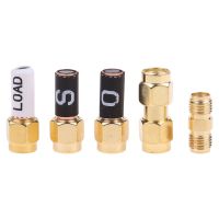 SMA อุปกรณ์กล้อง RF โคซายน์ Test Connector สั้น/โหลด/เปิด/Thru