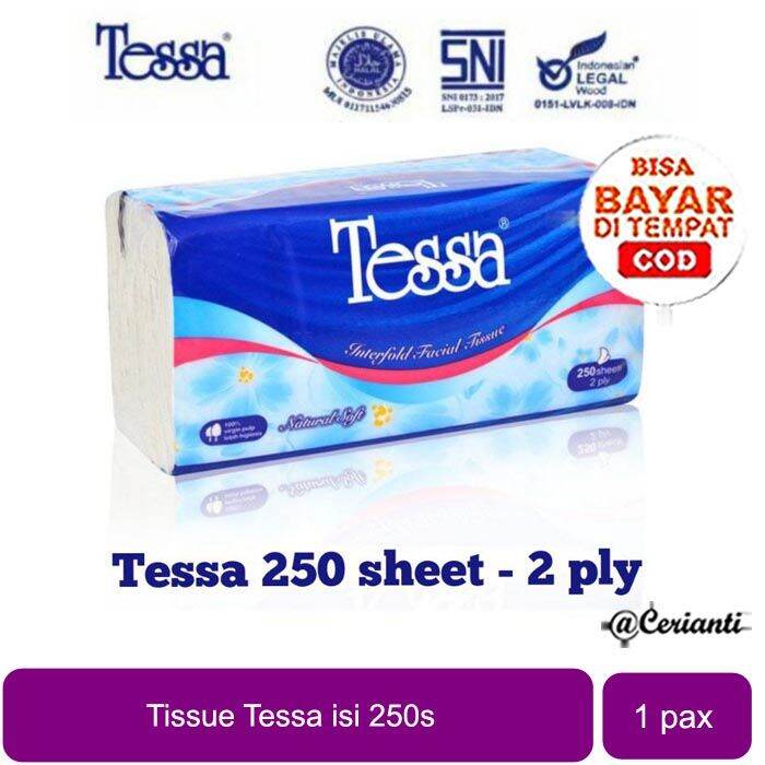 TISSU TISU TESSA 250 SHEET Cerianti Lynn Design | Lazada Indonesia