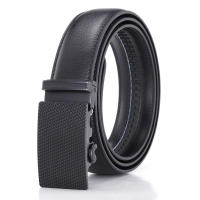 Men Belt ผู้ชายเข็มขัดหัวเข็มขัดอัตโนมัติ3.5เซนติเมตรกว้างผู้ชายเข็มขัดชายธุรกิจแฟชั่นเข็มขัดหนังวัวแท้สำหรับผู้ชาย110-130เซนติเมตร