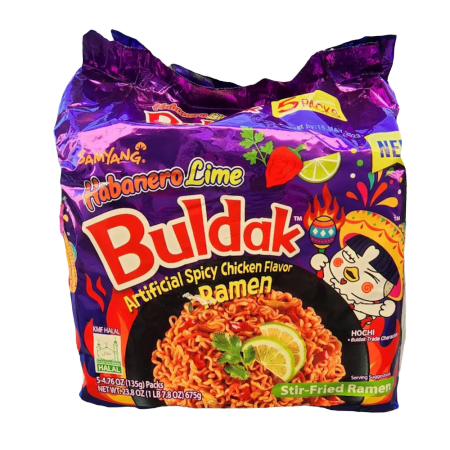 SAMYANG BULDAK HABANERO LIME KOREAN SPICY NOODLES 675G | Lazada PH