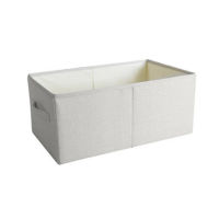 Clothing Storage Boxes Non Woven Clothes Closet Basket Holder Books Organizer