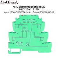 บอร์ดรีเลย์แม่เหล็กไฟฟ้า Mrc-25a61z120 120vac/ 110vdc Art Plc 6a ตัวควบคุมโมดูล250vac/dc สวิตช์เครื่องรีเลย์ไฟฟ้าส่งออก