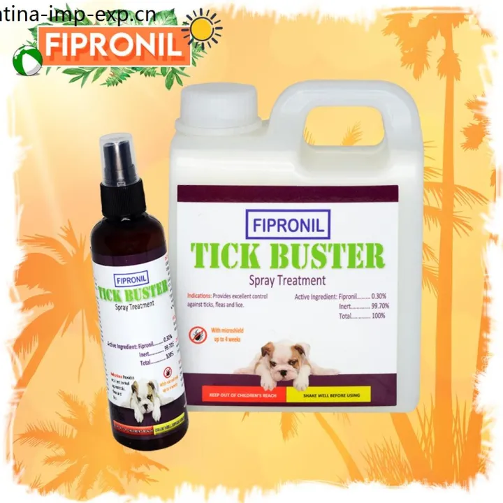 Tick Buster Fipronil AntiTicks Fleas 500mL with 100mL Free Lazada PH