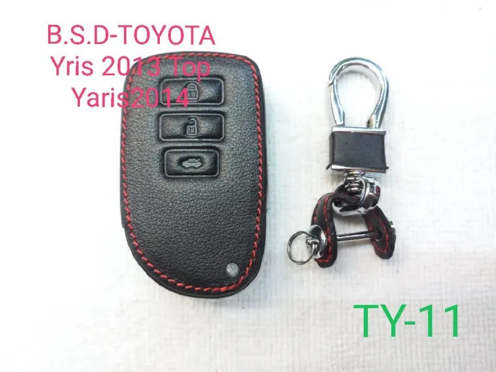 ad-ซองหนังสีดำใส่กุญแจรีโมทตรงรุ่น-toyota-yaris-2014-vios-2013-top-ty-11