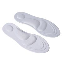 ฟองน้ำ4D นุ่มส้นสูง Insoles แผ่นแผ่นรอง Relief ปวด Comfort รองเท้าอุปกรณ์