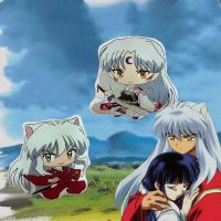 Sesshoumaru Inuyasha ตุ๊กตาหมอนของเล่นนุ่มนิ่มยัดไส้เบาะโซฟาของเล่นนุ่มของขวัญอนิเมะ DE626สำหรับเด็กจี้กุญแจตุ๊กตาของเล่นตุ๊กตา