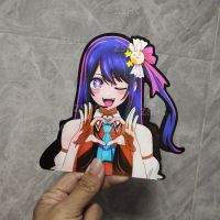 hotx【DT】 Anime Oshi No Ko Hoshino Ai Sticker Decals for CarSuitcaseLaptopRefrigeratorWallEtc