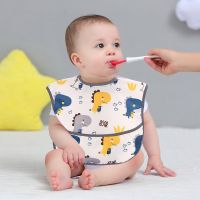 【DT】hot！ Cartoon Baby Kids Toddler Bibs Newborn Bandanas Feeding Bib Apron Infant Boys Burp for 4-24 Month