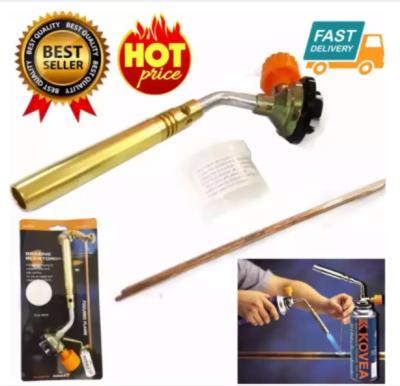 KOVEA Brazing Gas Torch KT-2104 หัวพ่นไฟเอนกประสงค์ หัวเชื่อมทองเหลือง เชื่อมท่อแอร์ เชื่อมท่อทอแดง สำหรับช่างแอร์ หัวพ่นไฟ หัวพ่นแก๊ส