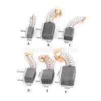 10ชิ้นเครื่องมือไฟฟ้าคาร์บอนแปรงไฟฟ้าค้อนเครื่องบดมุมกราไฟท์แปรงเปลี่ยนขนาดต่างๆลดลงการจัดส่งสินค้า