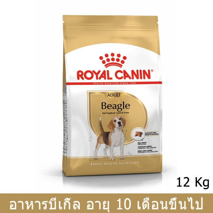 12kg-royal-canin-beagle-adult-dog-food-รอยัล-คานิน-อาหารสุนัขโต-พันธุ์บีเกิ้ล-อายุ-12-เดือนขึ้นไป-12-กก