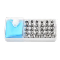 【hot】 28pcs Piping Set Decorating Frosting Coupler Nozzles Baking Reusable ！