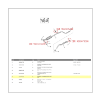 9675078380 Car Exhaust Pipe Elastic Fixing for II SW II 2013-2021 Muffler Fixing Bracket