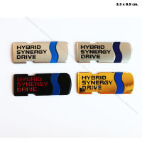 โลโก้ ไฮบริด ซินเนอร์จี้ ไดรฟ์ ขนาด 3.3 x 8.5 cm. HYBRID SYNERGY DRIVE มี 4 สี