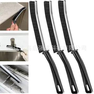 1pc Window Groove Cleaning Brush, Cranny Crevice Cleaner Brush, Removable  Parts, Color Random, For Cleaning Gaps In Window Slots And Other Dead  Corners