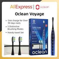 Oclean Voyage แปรงสีฟันสำหรับใช้ในชุดเครื่องมือชาร์จได้เดินทางแปรงสีฟันไฟฟ้าพลังคลื่นเสียงฟันอัลตราซาวด์ IPX7ฟันขาวอัตโนมัติ